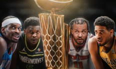 全球篮球赛中发生激烈争夺，胜负悬念