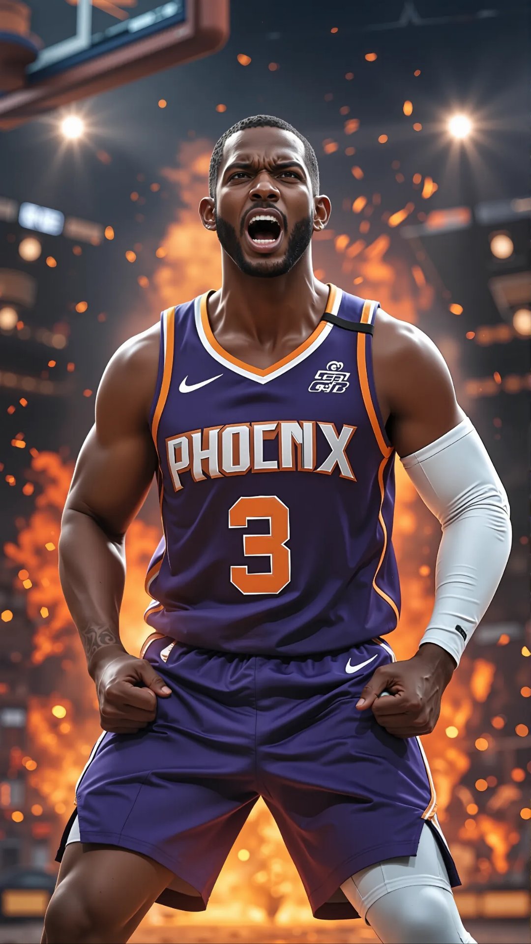 激情四射！职业篮球联赛中球员的场上表现