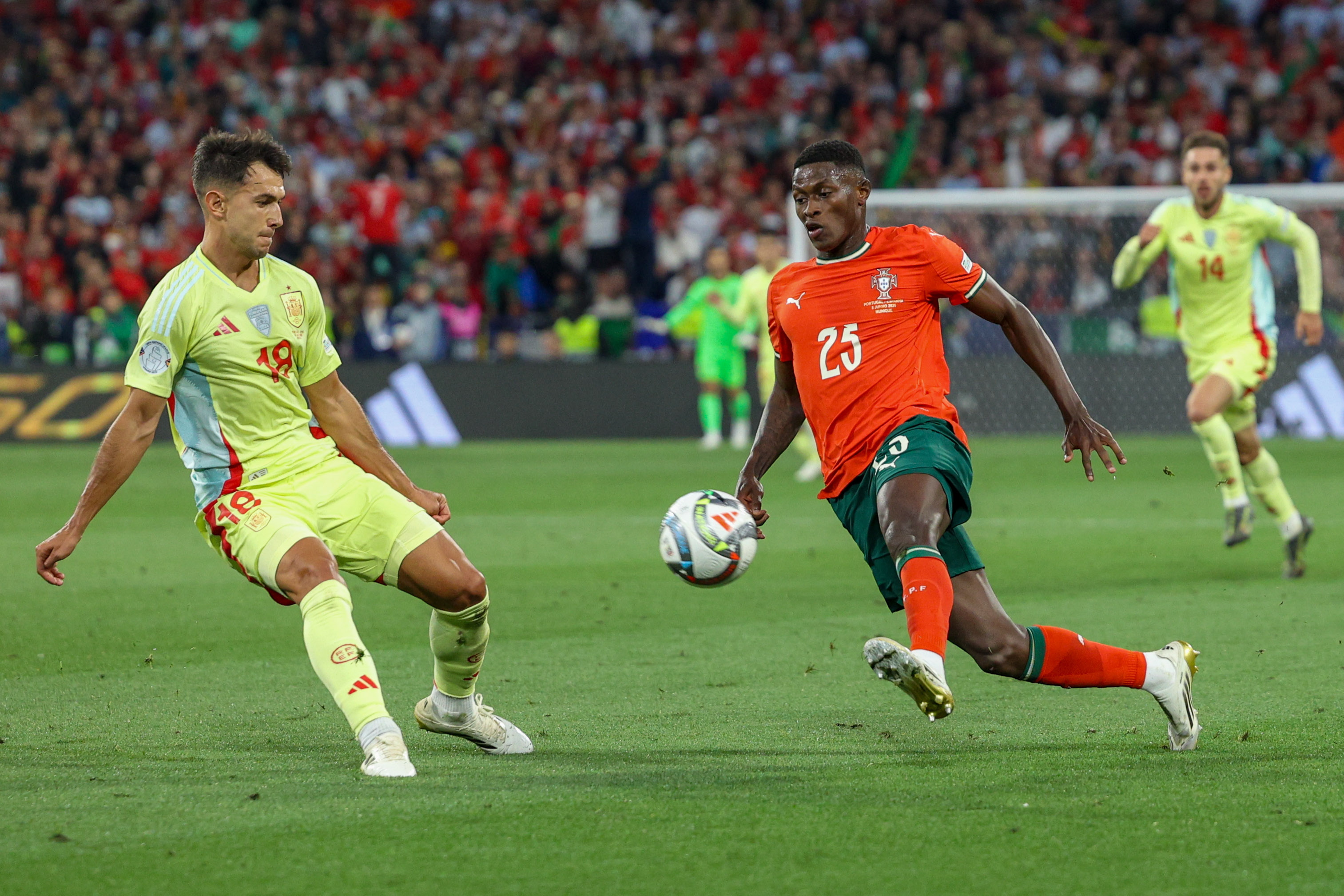 葡萄牙球员在欧洲联赛中斩获进球